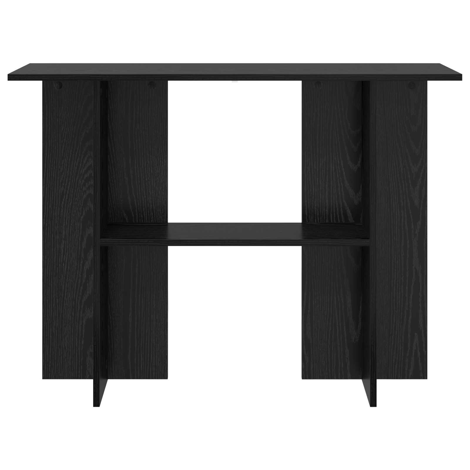 Konsolentisch Schwarze Eiche 100 x 30 x 75 cm Holzwerkstoff