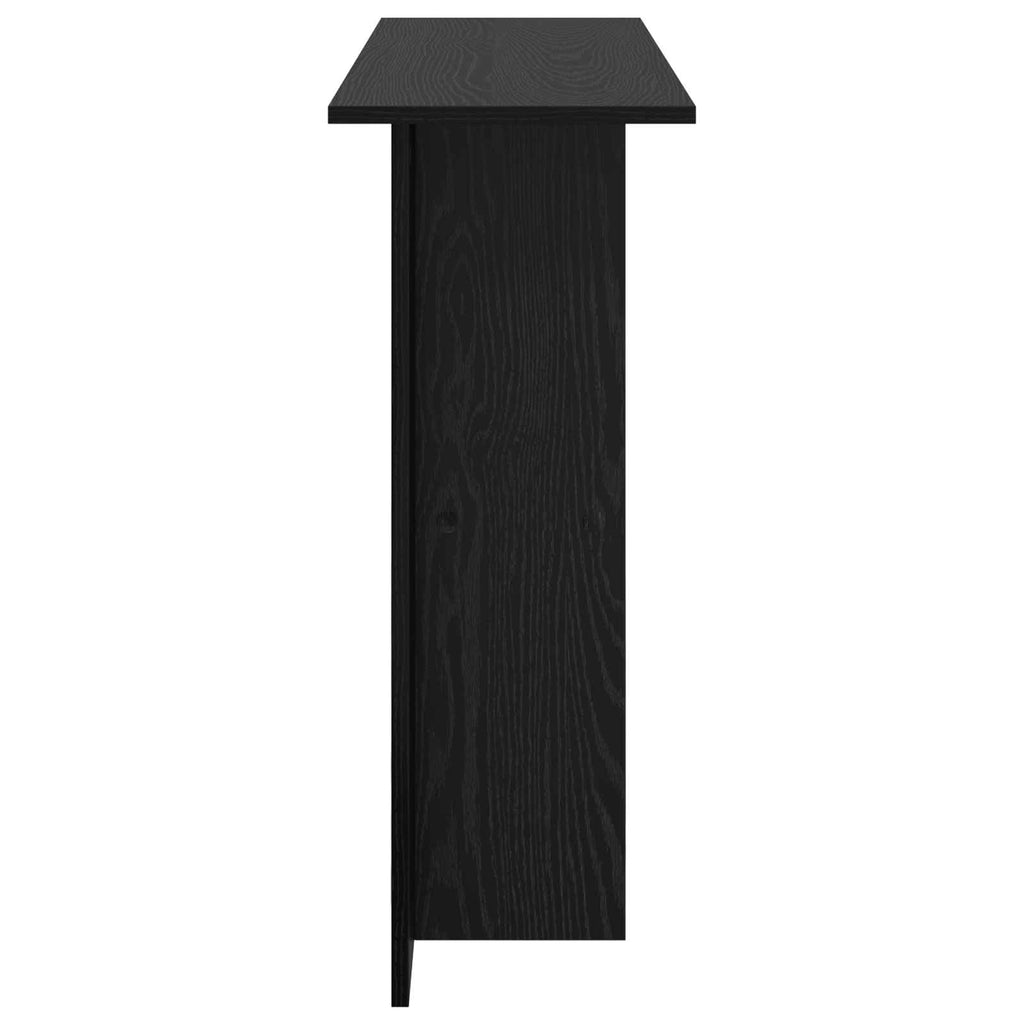 Konsolentisch Schwarze Eiche 100 x 30 x 75 cm Holzwerkstoff
