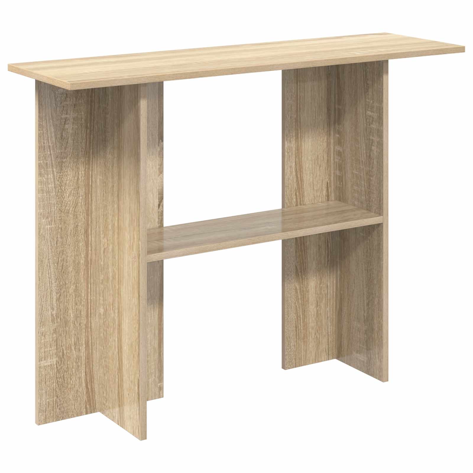 Konsolentisch Sonoma-Eiche 100 x 30 x 75 cm Holzwerkstoff