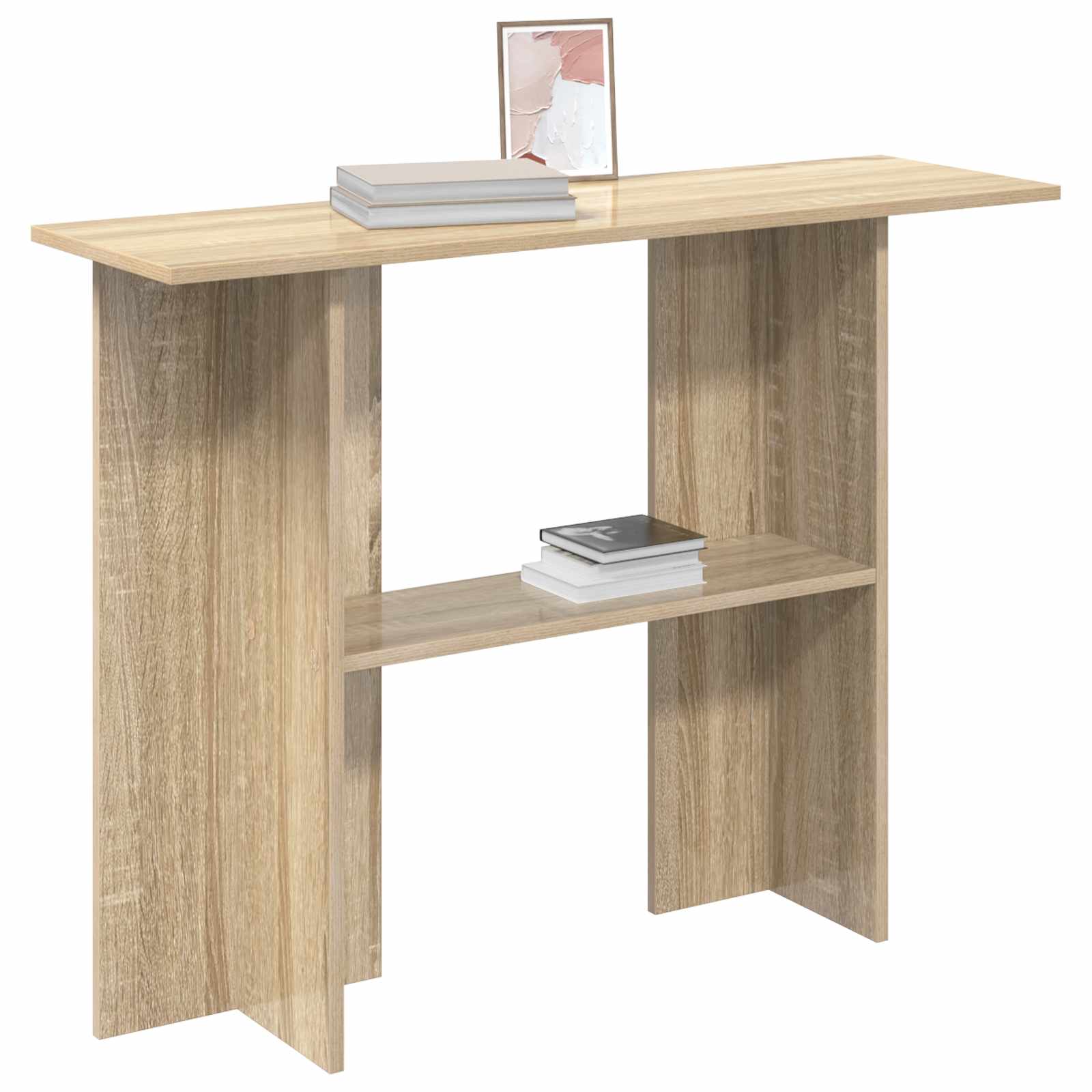 Konsolentisch Sonoma-Eiche 100 x 30 x 75 cm Holzwerkstoff