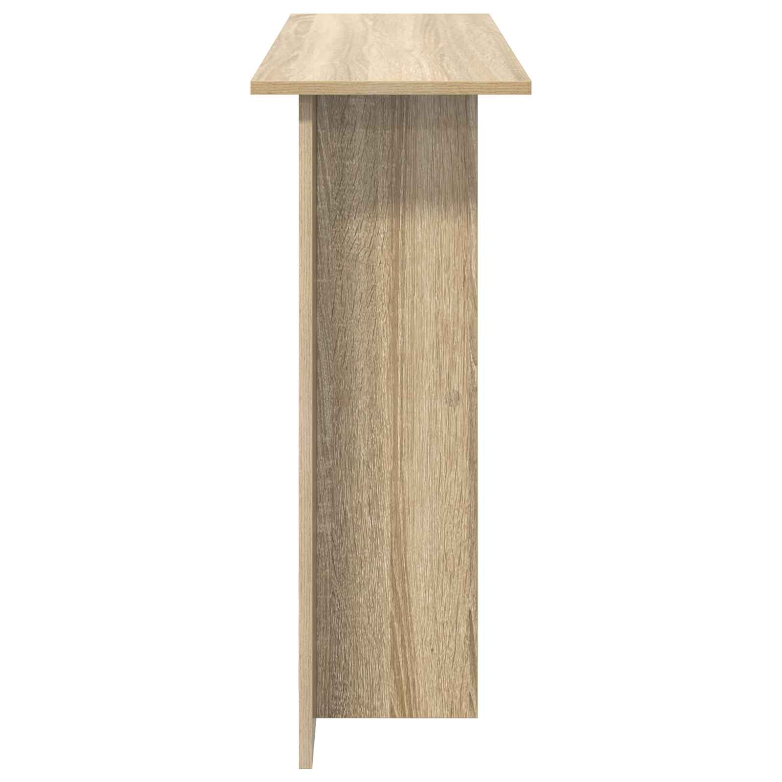 Konsolentisch Sonoma-Eiche 100 x 30 x 75 cm Holzwerkstoff