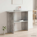 Konsolentisch Betongrau 100 x 30 x 75 cm Holzwerkstoff