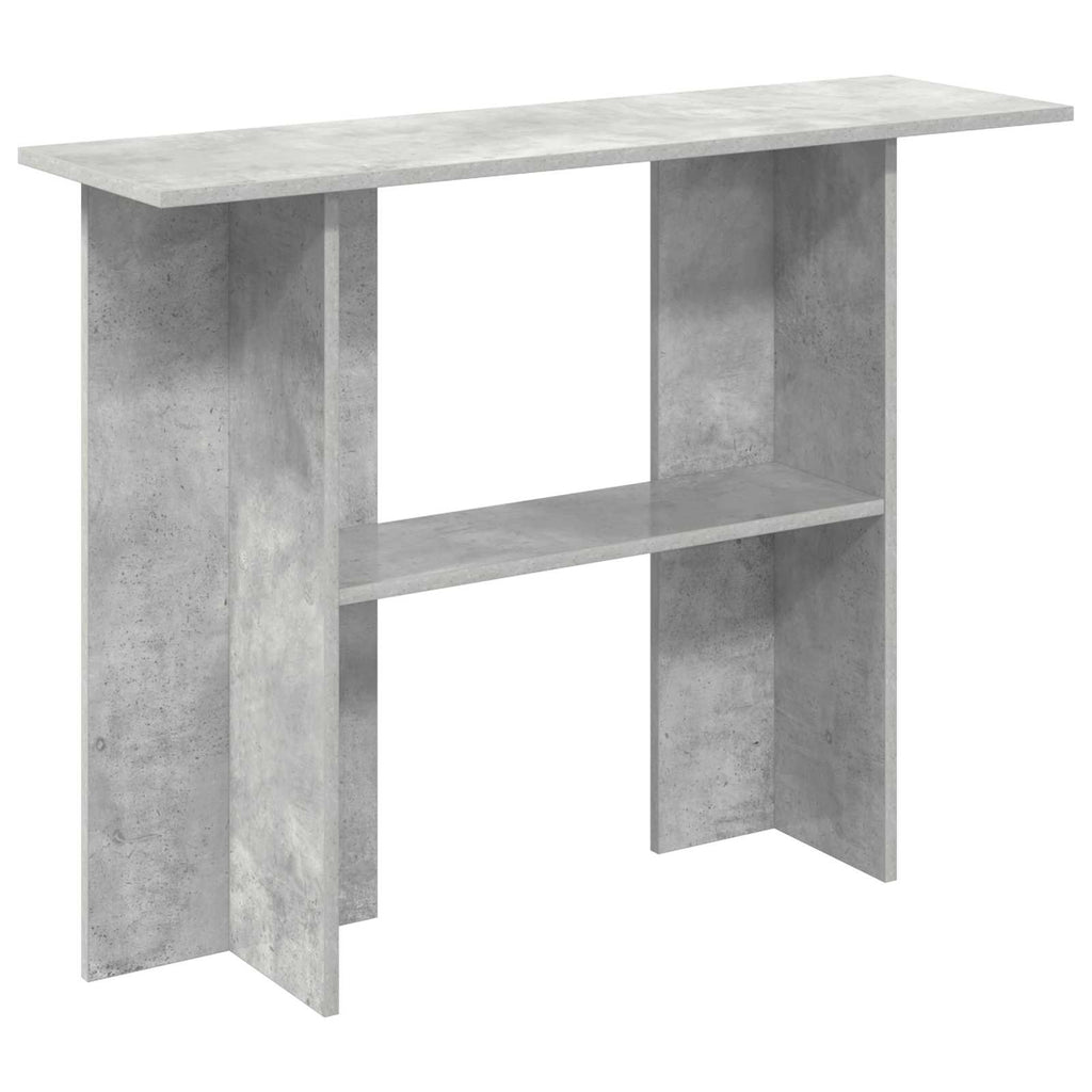 Konsolentisch Betongrau 100 x 30 x 75 cm Holzwerkstoff