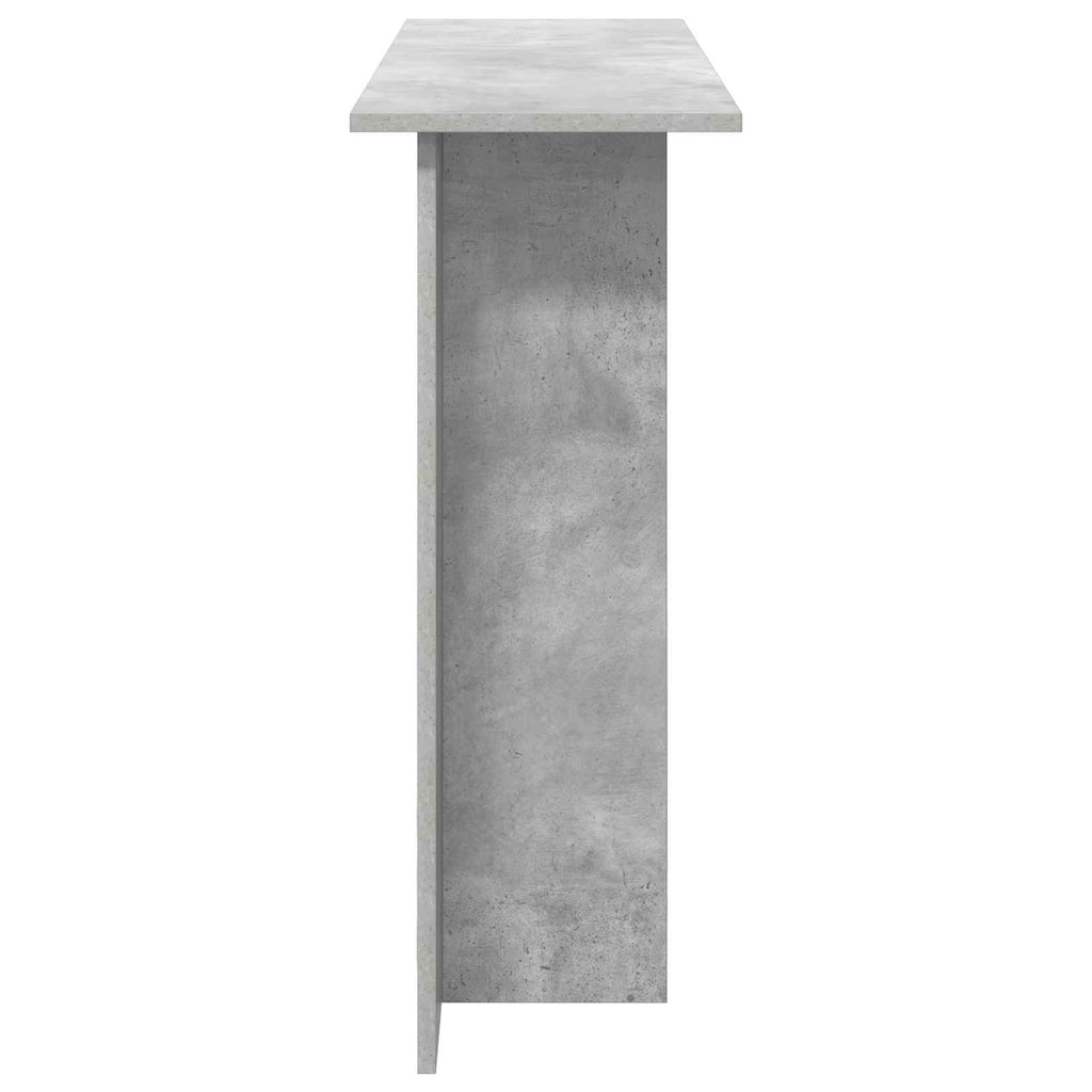 Konsolentisch Betongrau 100 x 30 x 75 cm Holzwerkstoff