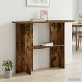 Konsolentisch Geräucherte Eiche 100 x 30 x 75 cm Holzwerkstoff