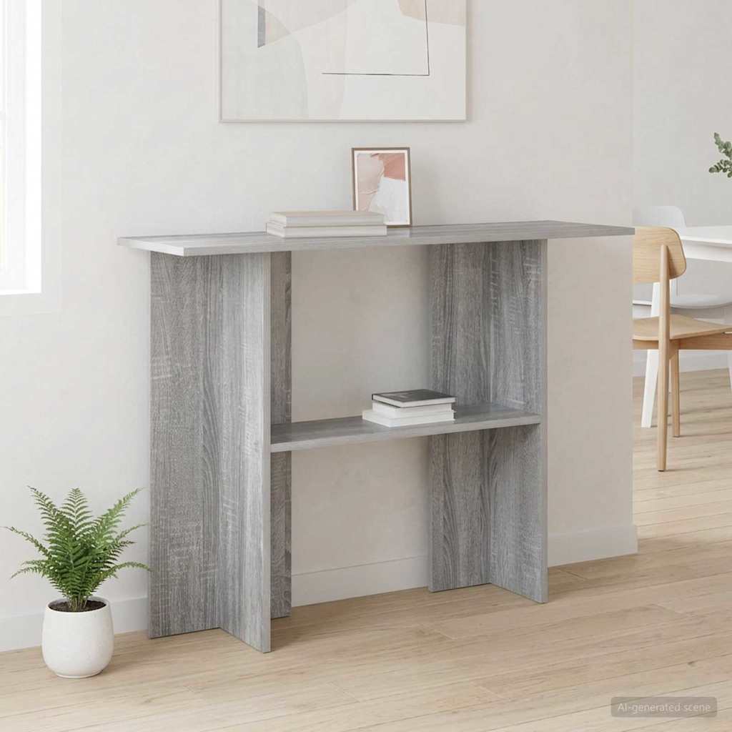 Konsolentisch Graues Sonoma 100 x 30 x 75 cm Holzwerkstoff