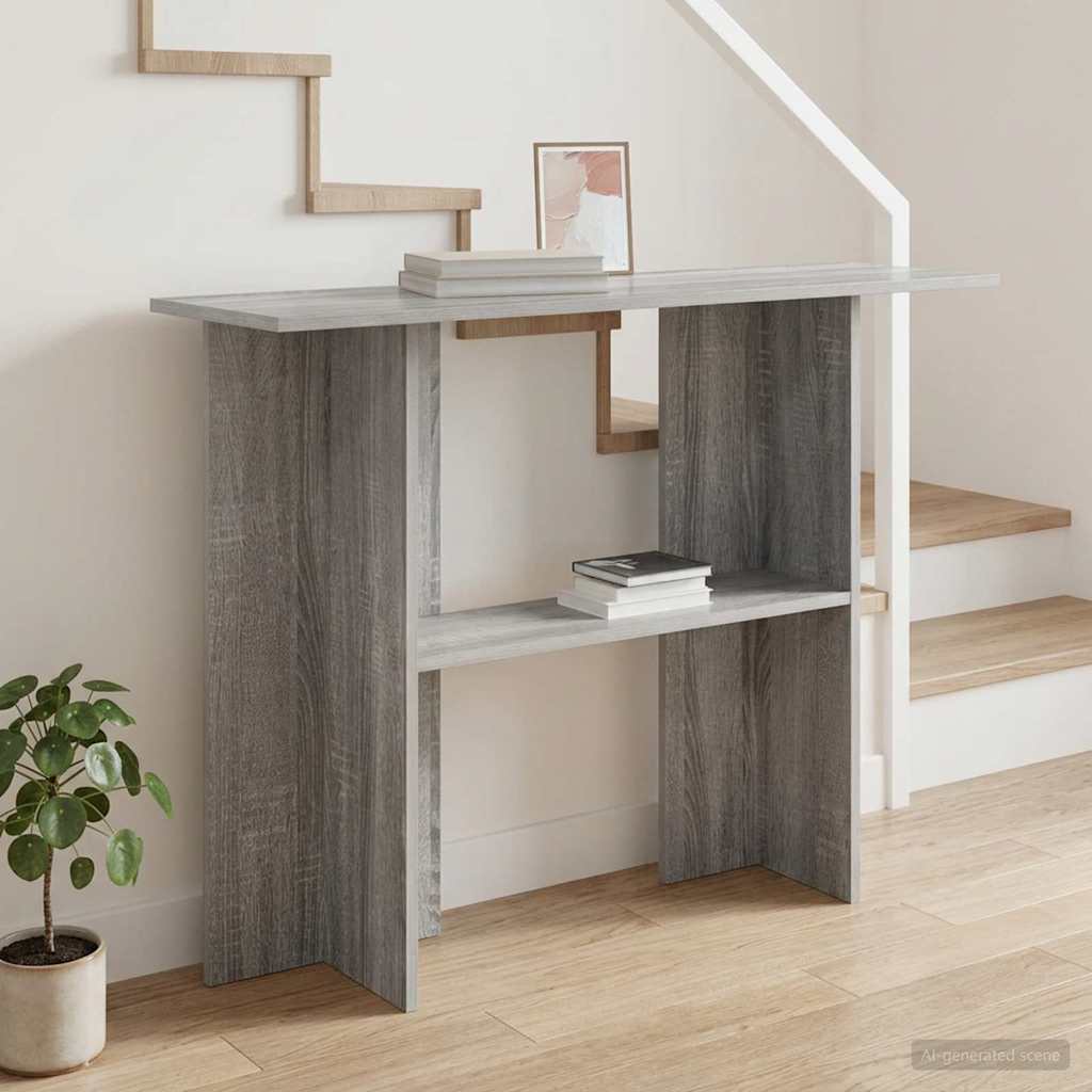 Konsolentisch Graues Sonoma 100 x 30 x 75 cm Holzwerkstoff