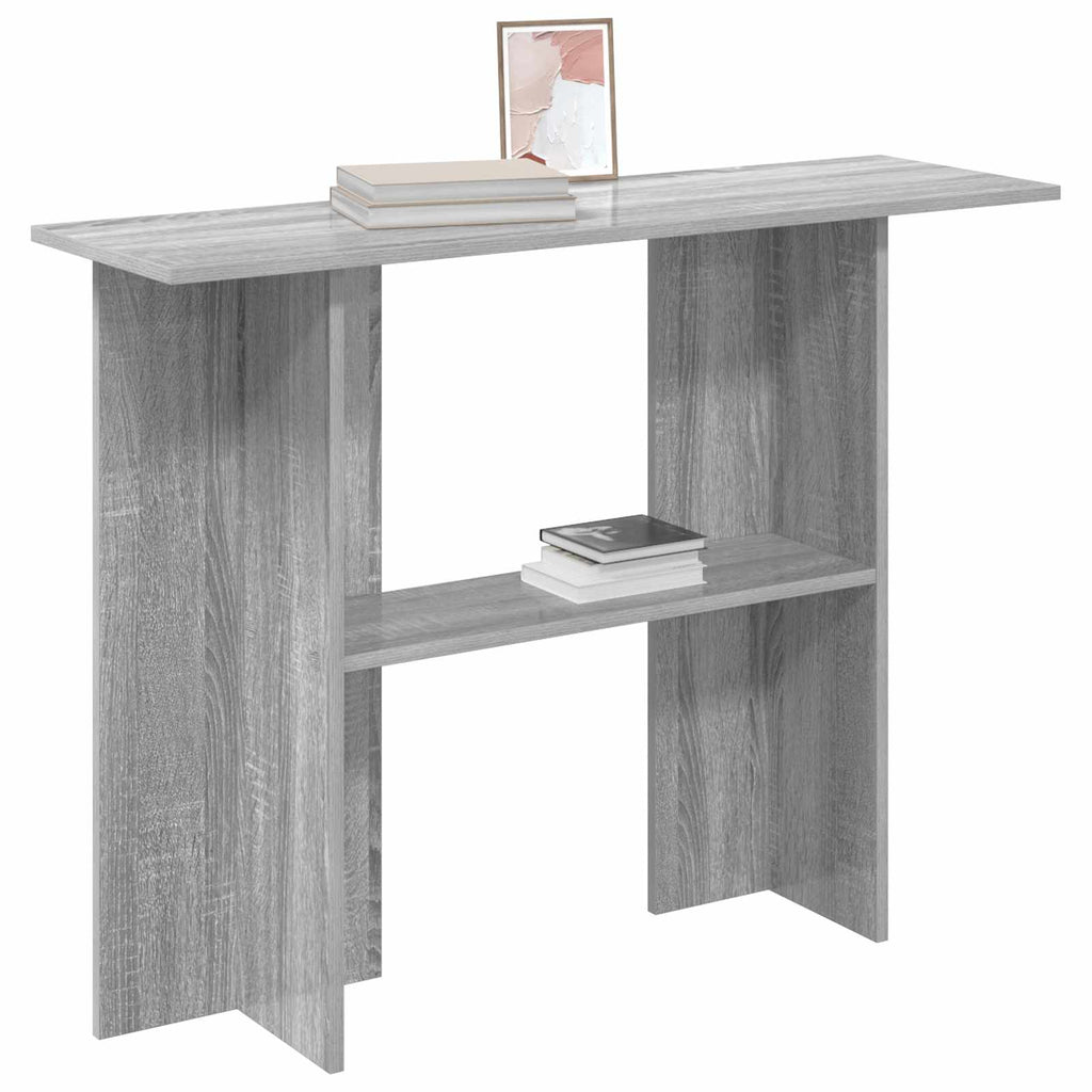 Konsolentisch Graues Sonoma 100 x 30 x 75 cm Holzwerkstoff