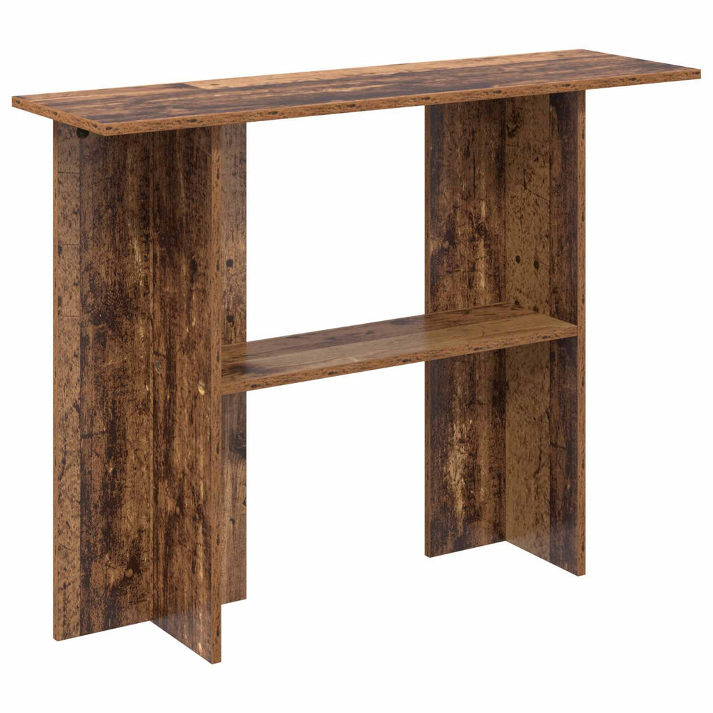 Konsolentisch Altholz 100 x 30 x 75 cm Holzwerkstoff