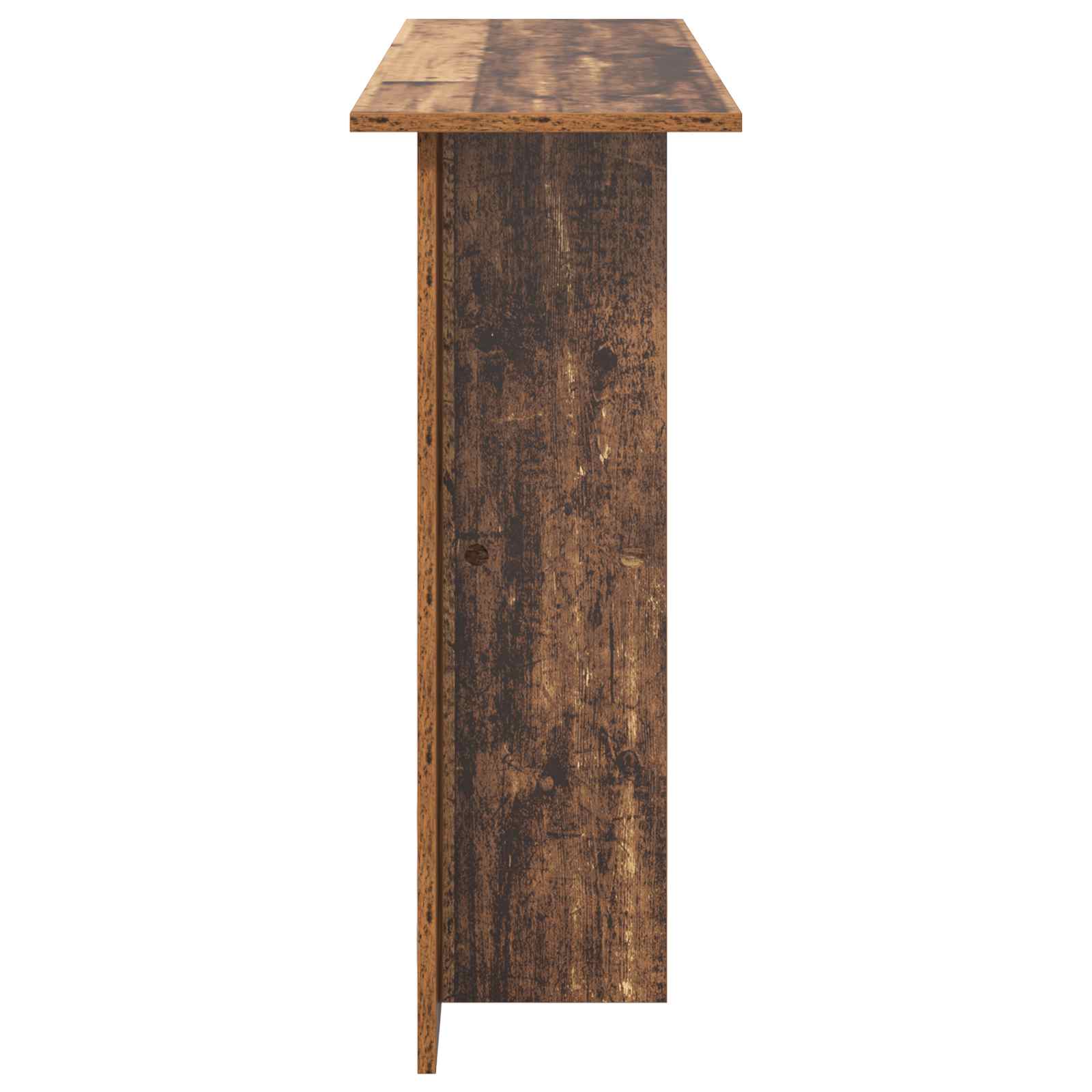 Konsolentisch Altholz 100 x 30 x 75 cm Holzwerkstoff