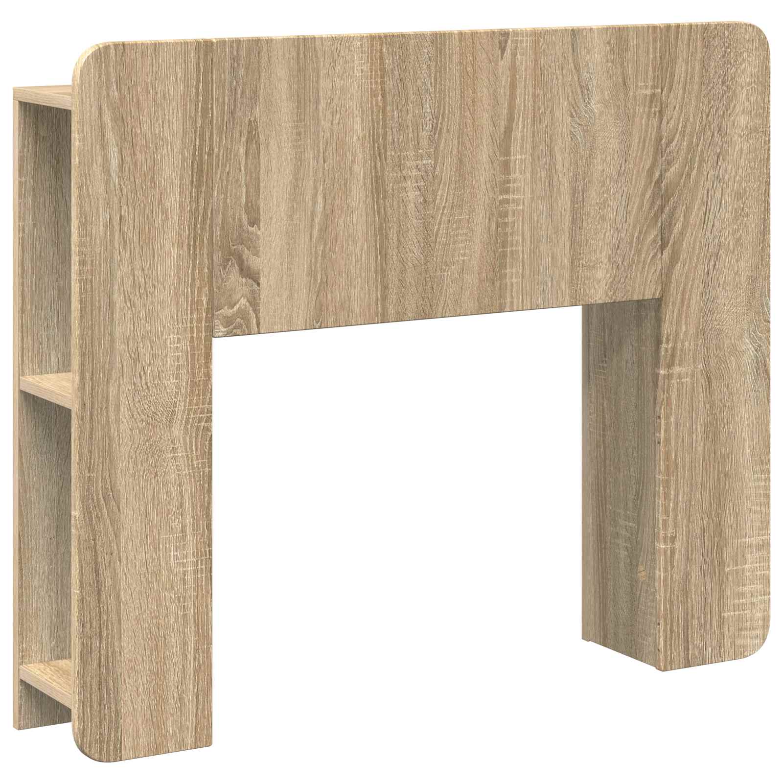 Kopfteil Schrank mit Speicher Sonoma-Eiche Holzwerkstoff