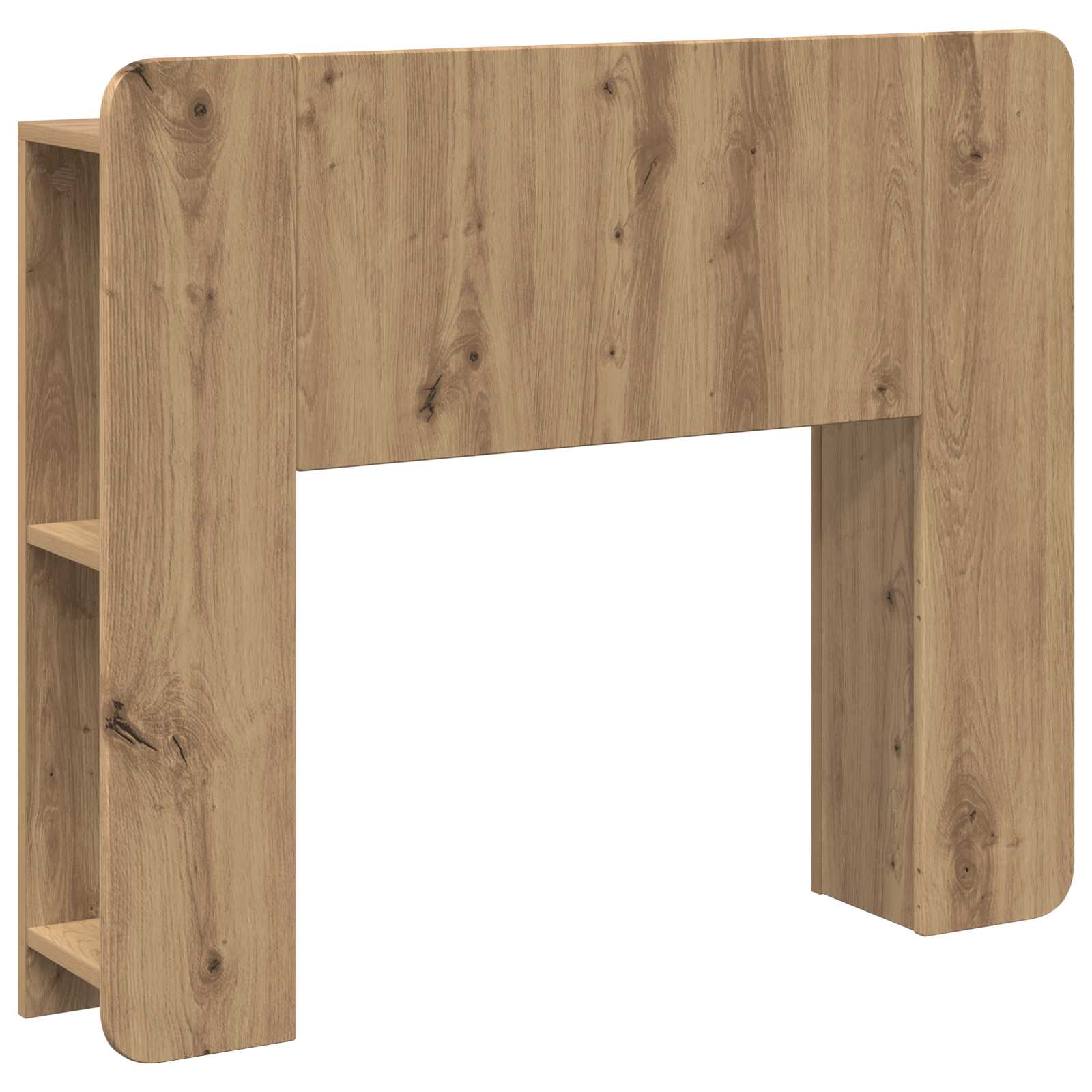 Kopfteil Schrank mit Speicher Artisan-Eiche Holzwerkstoff