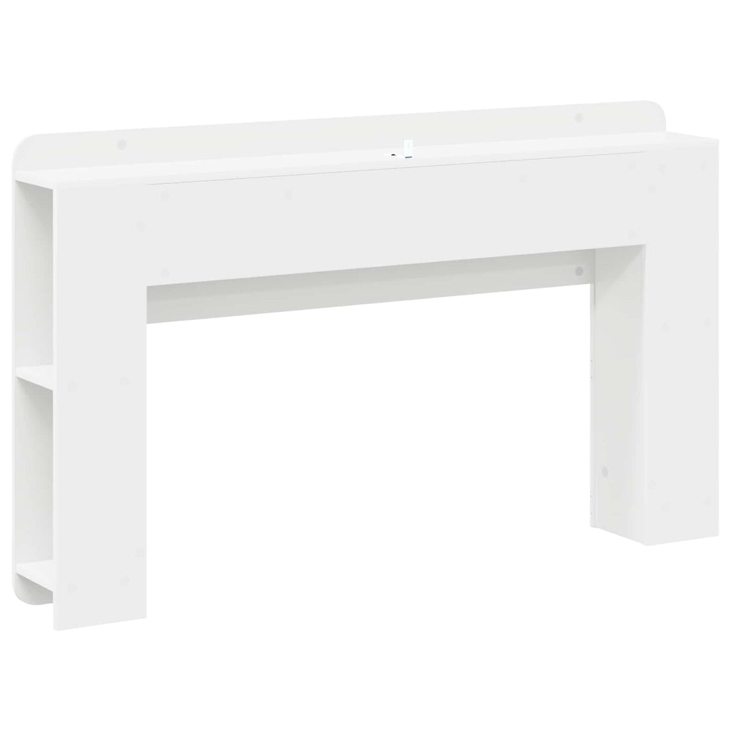 Kopfteil Schrank Weiß 135 x 18,5 x 80 cm Holzwerkstoff