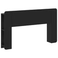 Kopfteil Schrank Schwarz 135 x 18,5 x 80 cm Holzwerkstoff