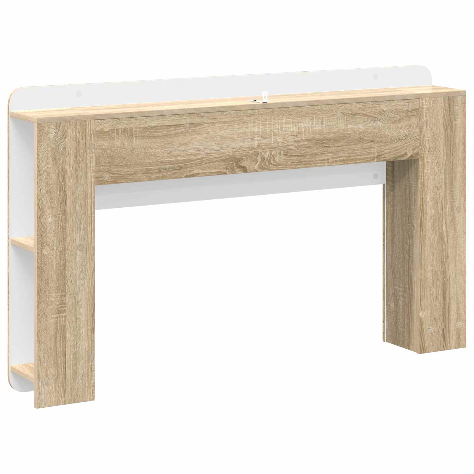Kopfteil Schrank mit Speicher Sonoma Holzwerkstoff