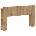Kopfteil Schrank mit Speicher Artisan-Eiche Holzwerkstoff