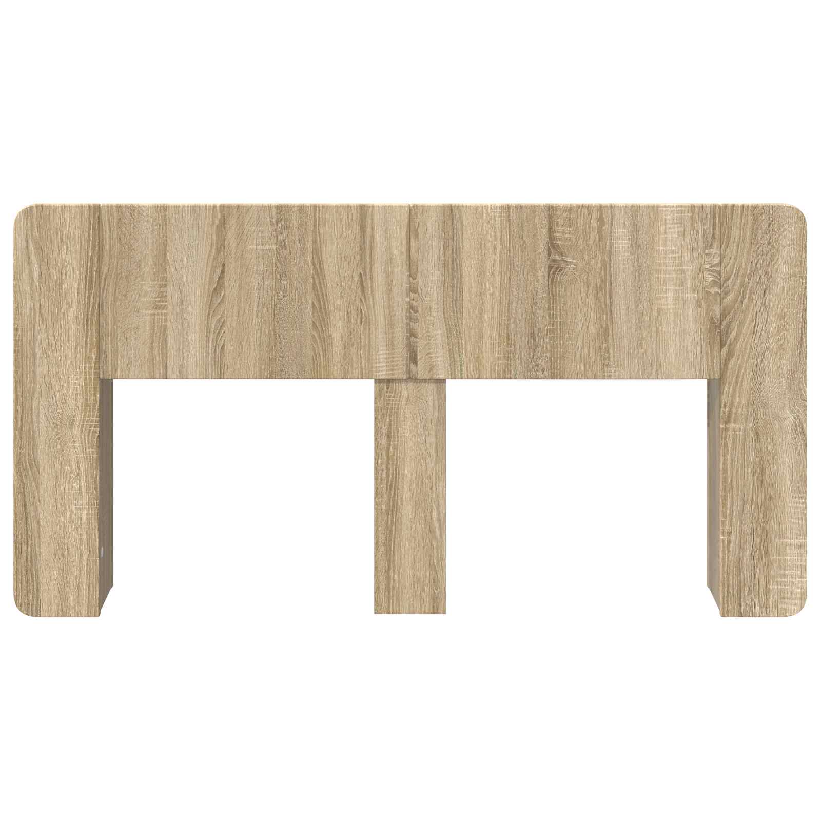 Kopfteil Schrank mit Speicher Sonoma-Eiche Holzwerkstoff