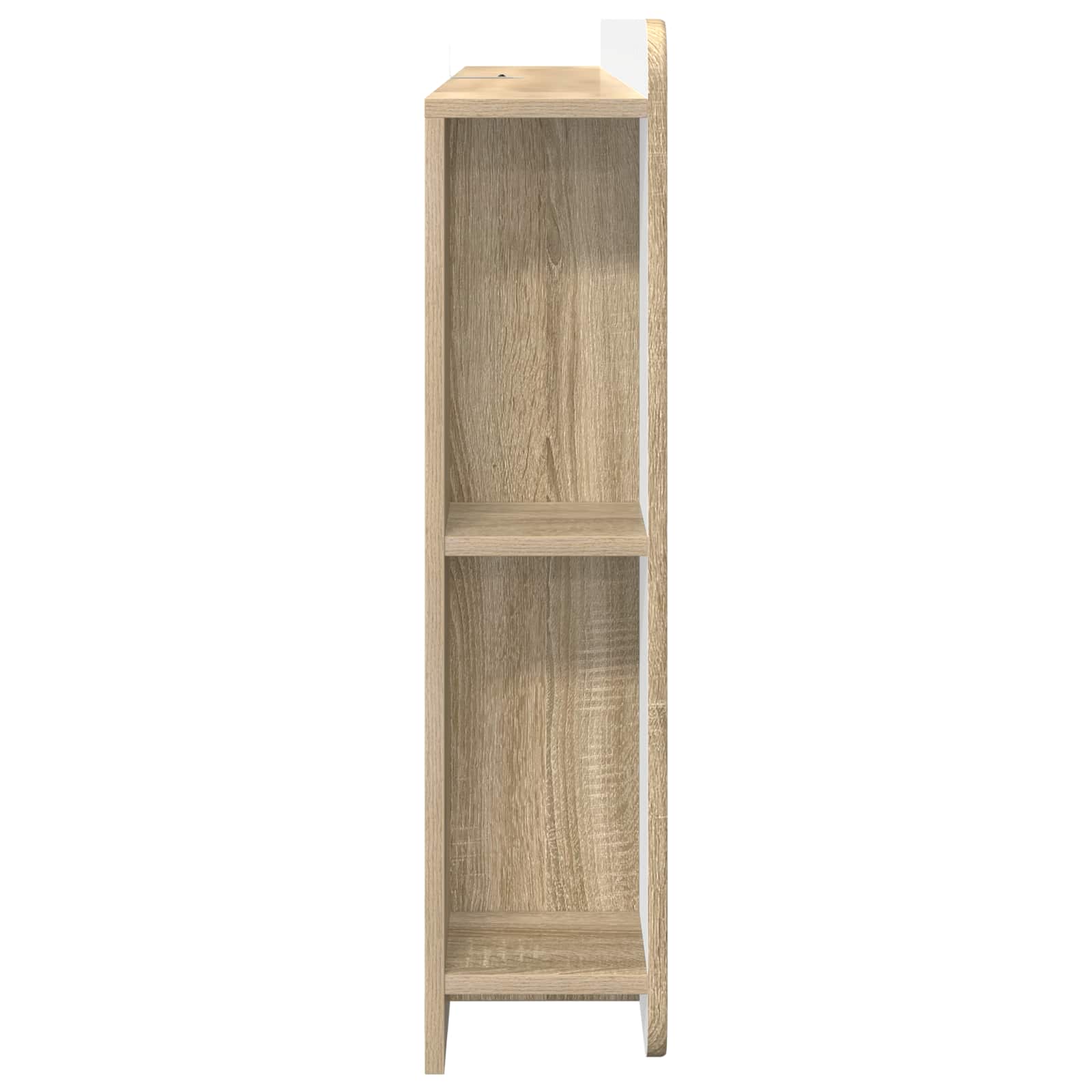 Kopfteil Schrank mit Speicher Sonoma-Eiche Holzwerkstoff