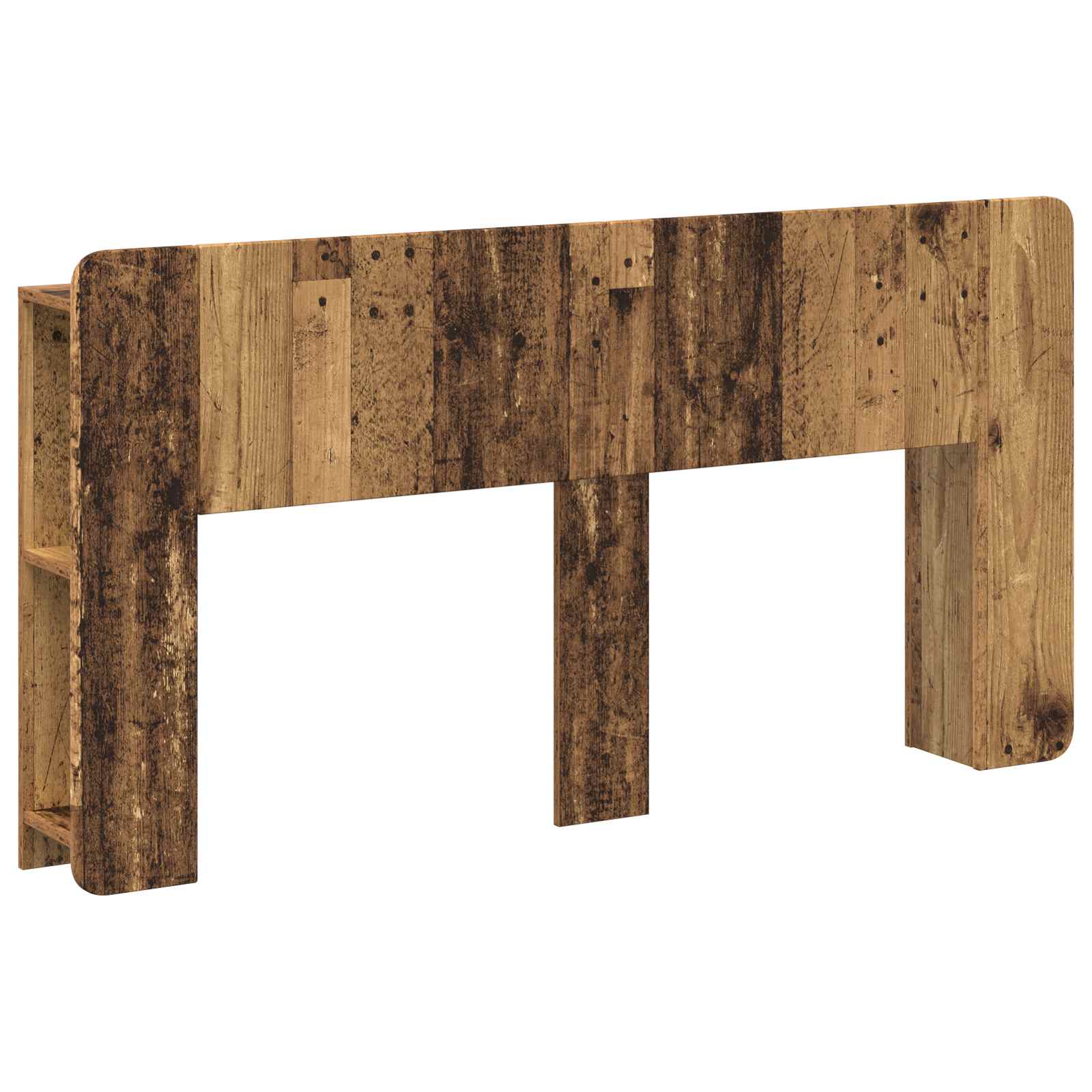 Kopfteil Schrank mit Speicher Altholz Holzwerkstoff