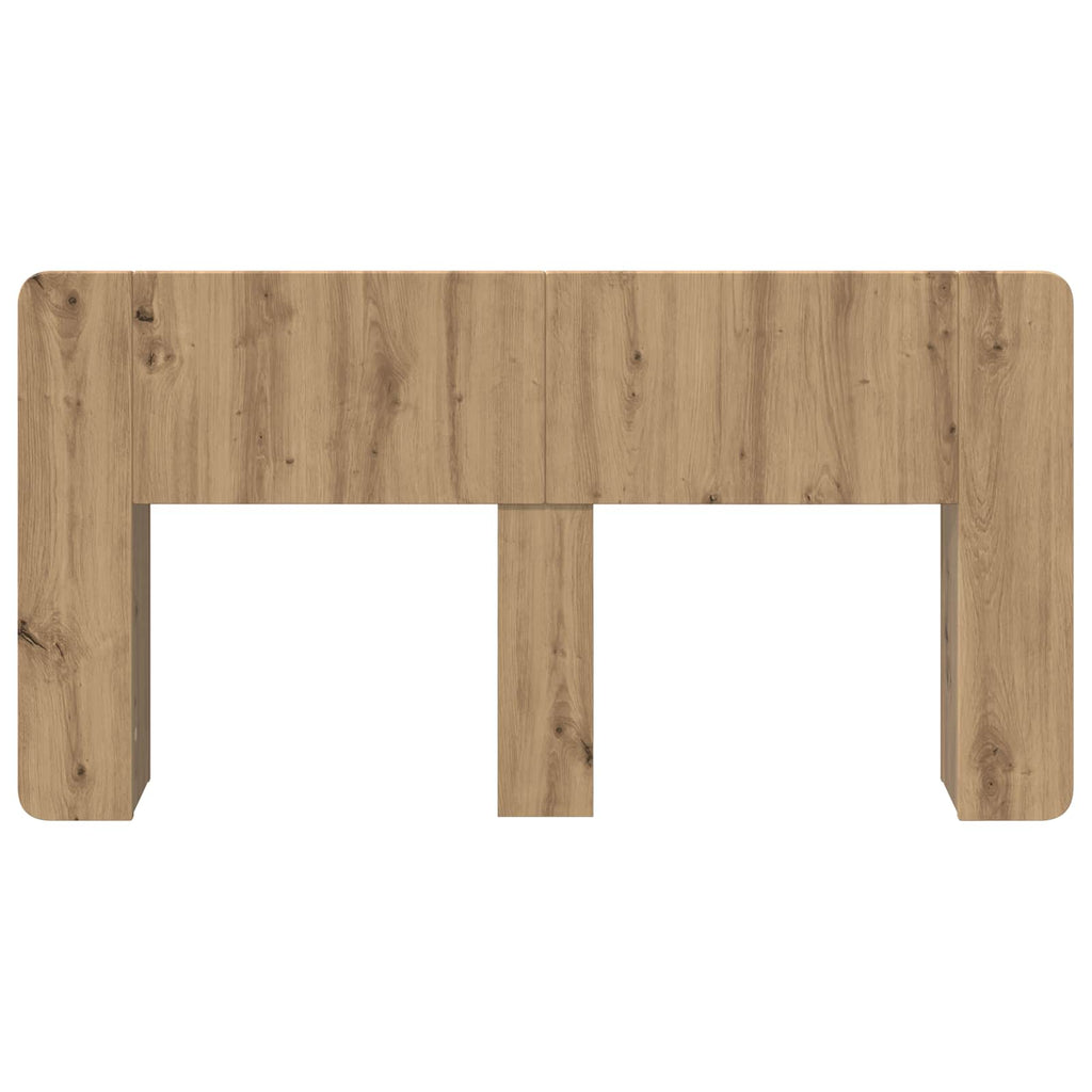 Kopfteil Schrank mit Speicher Artisan-Eiche Holzwerkstoff