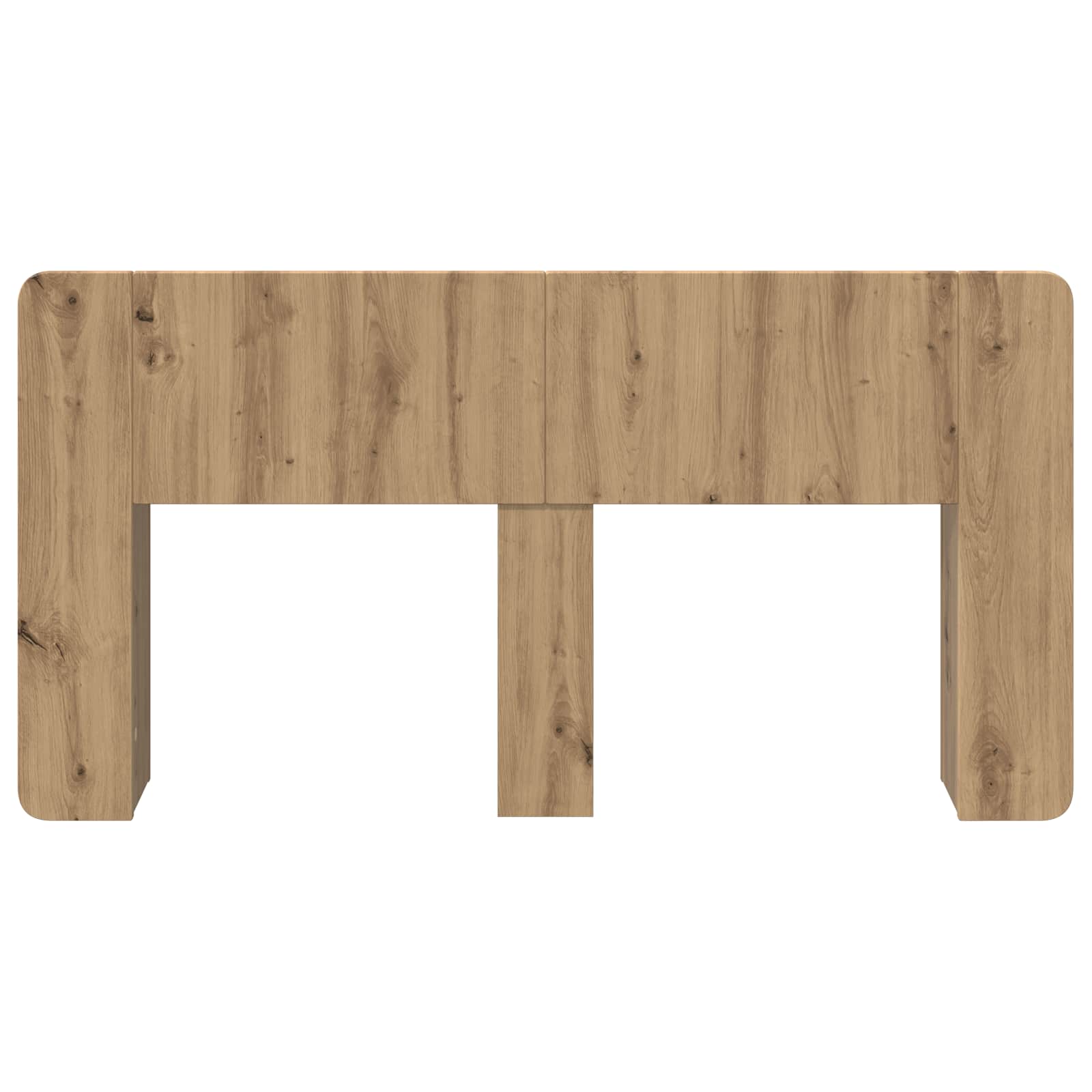Kopfteil Schrank mit Speicher Artisan-Eiche Holzwerkstoff