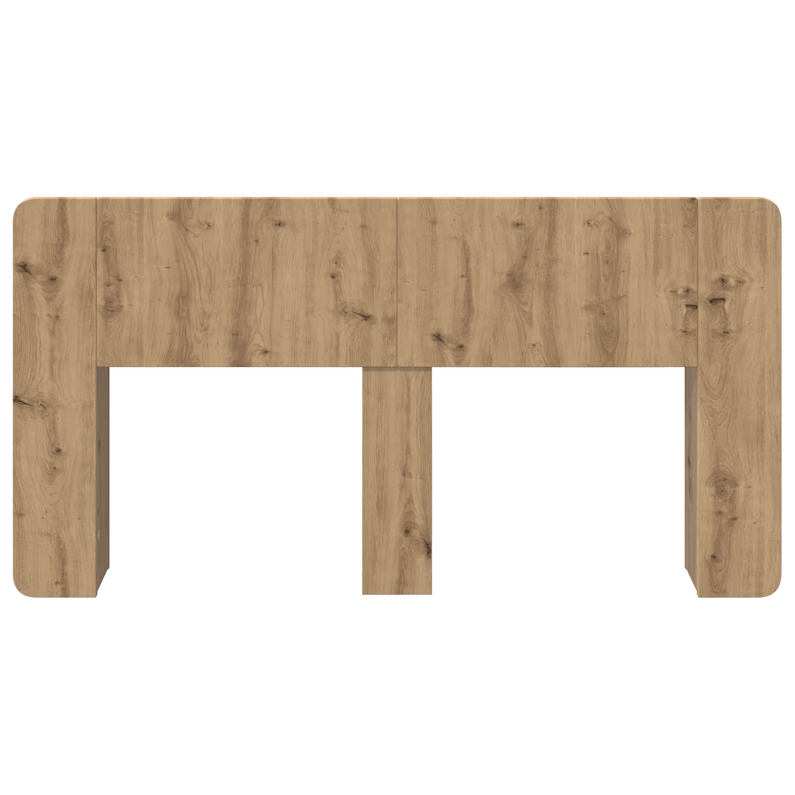 Kopfteil Schrank mit Speicher Artisan-Eiche Holzwerkstoff
