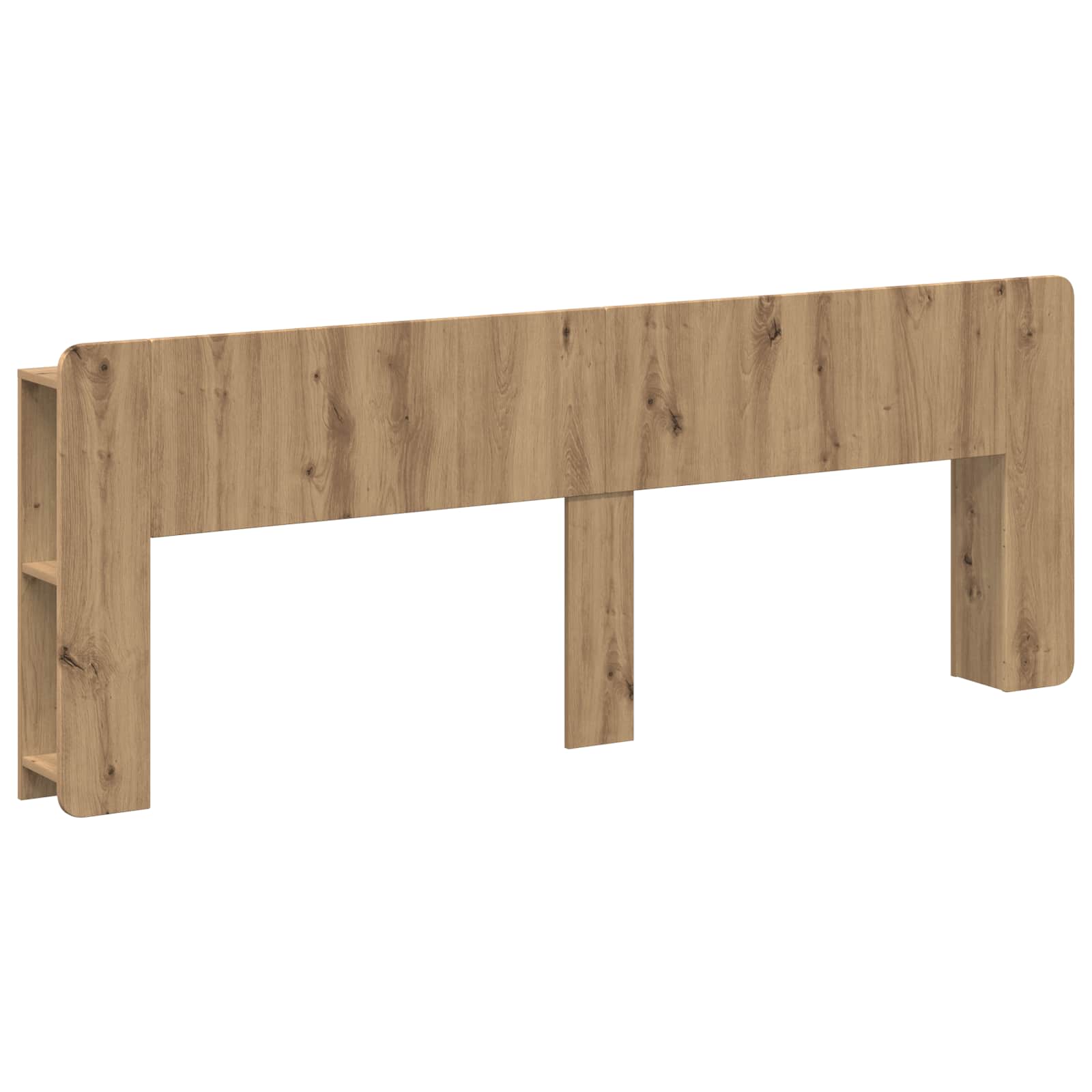 Kopfteil Schrank mit Speicher Artisan-Eiche Holzwerkstoff