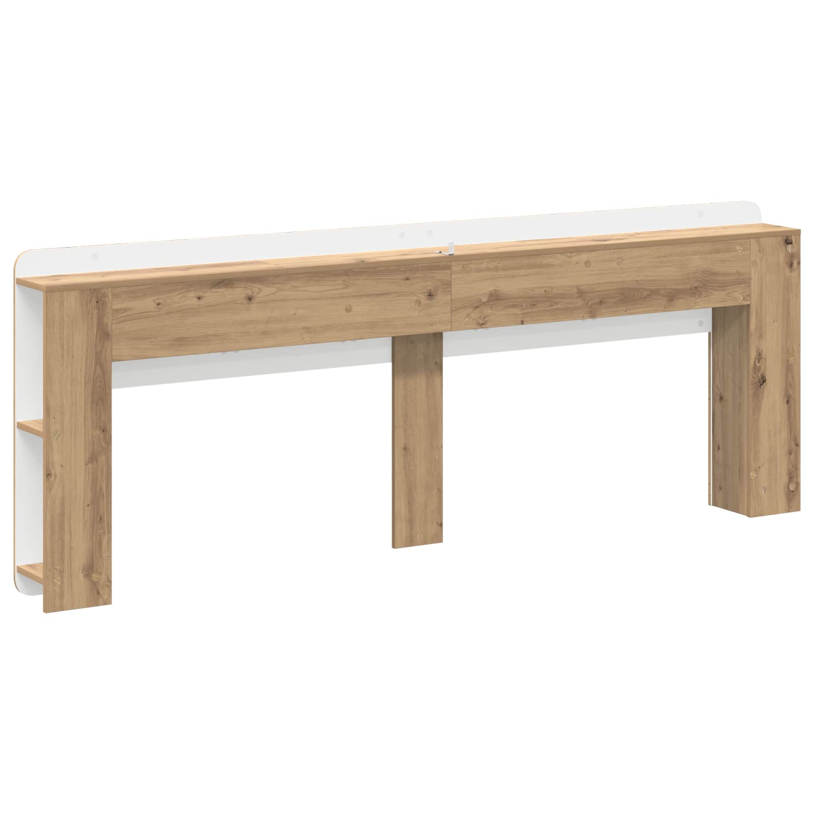 Kopfteil Schrank mit Speicher Artisan-Eiche Holzwerkstoff