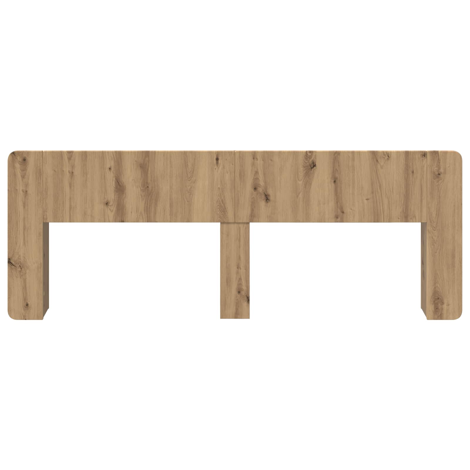 Kopfteil Schrank mit Speicher Artisan-Eiche Holzwerkstoff