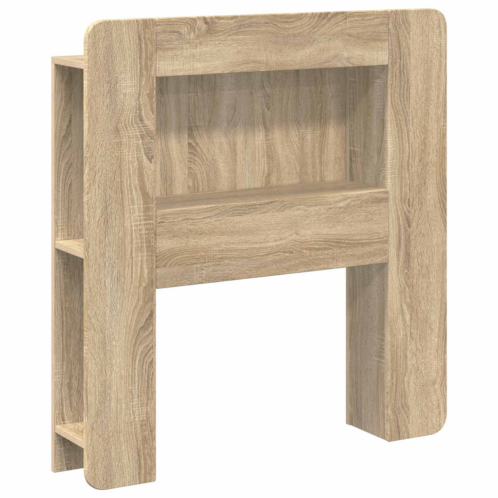 Kopfteil-Schrank mit Speicher Sonoma-Eiche Holzwerkstoff