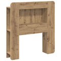 Kopfteil-Schrank mit Speicher Artisan-Eiche Holzwerkstoff