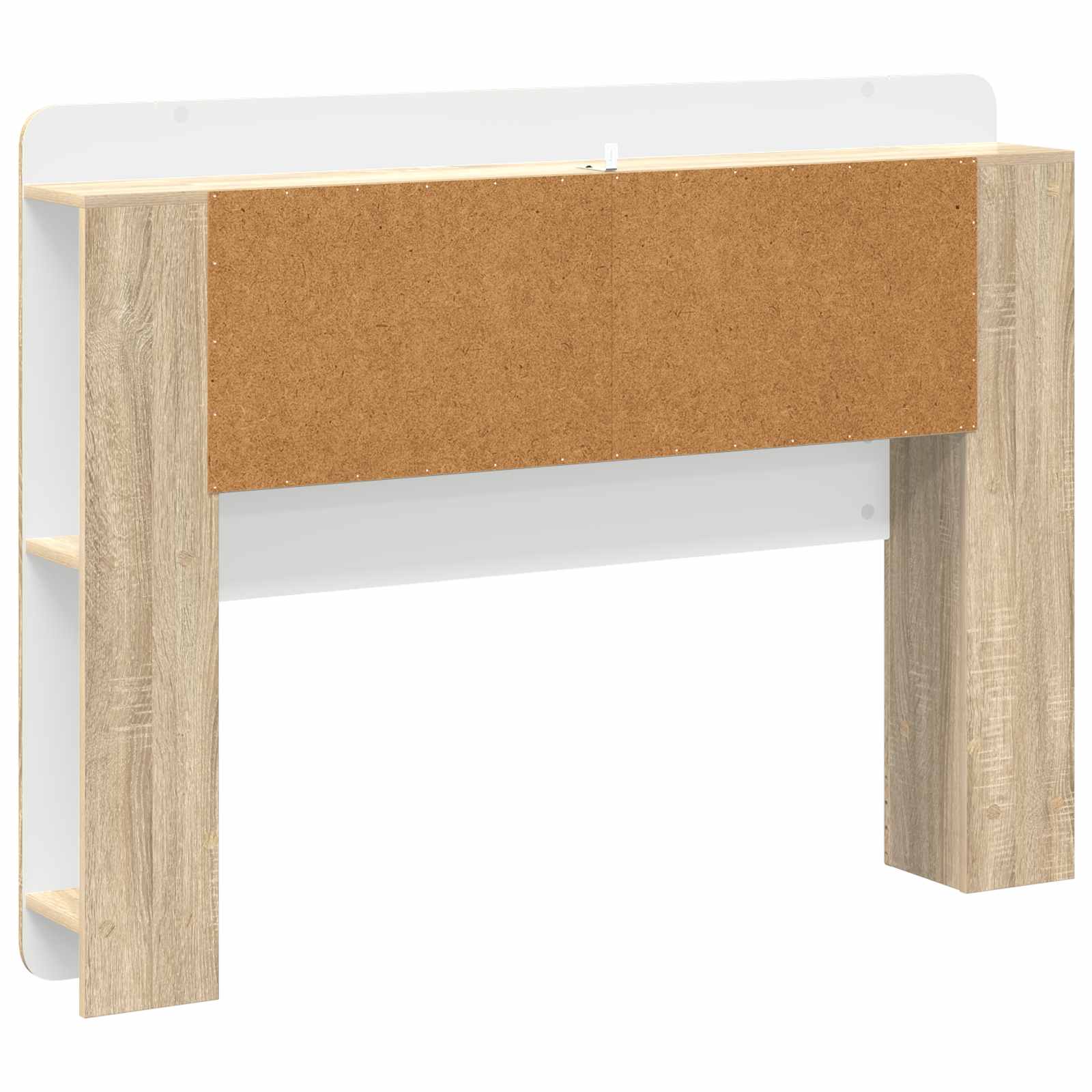 Kopfteil-Schrank mit Speicher Sonoma-Eiche Holzwerkstoff