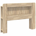 Kopfteil-Schrank mit Speicher Sonoma-Eiche Holzwerkstoff