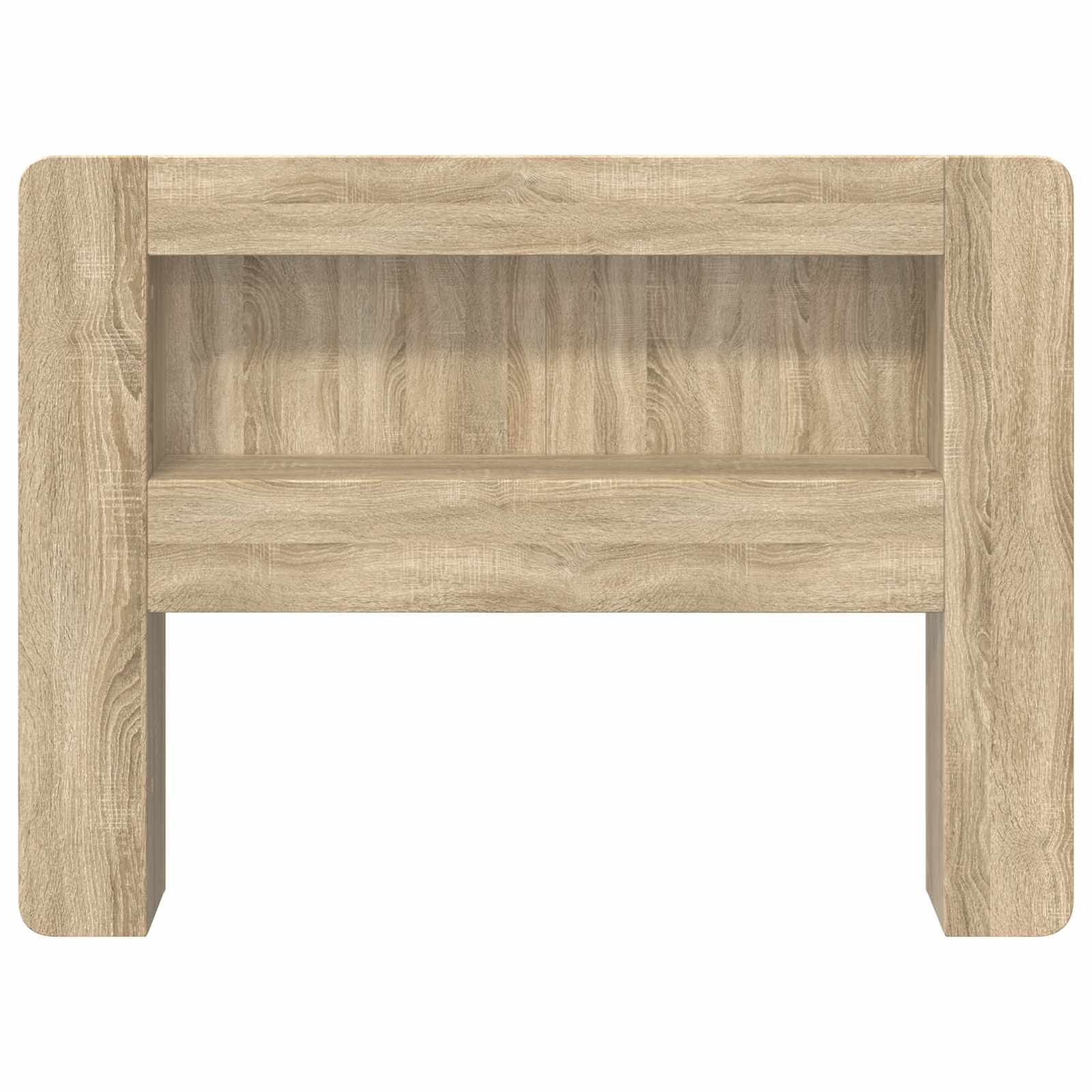 Kopfteil-Schrank mit Speicher Sonoma-Eiche Holzwerkstoff