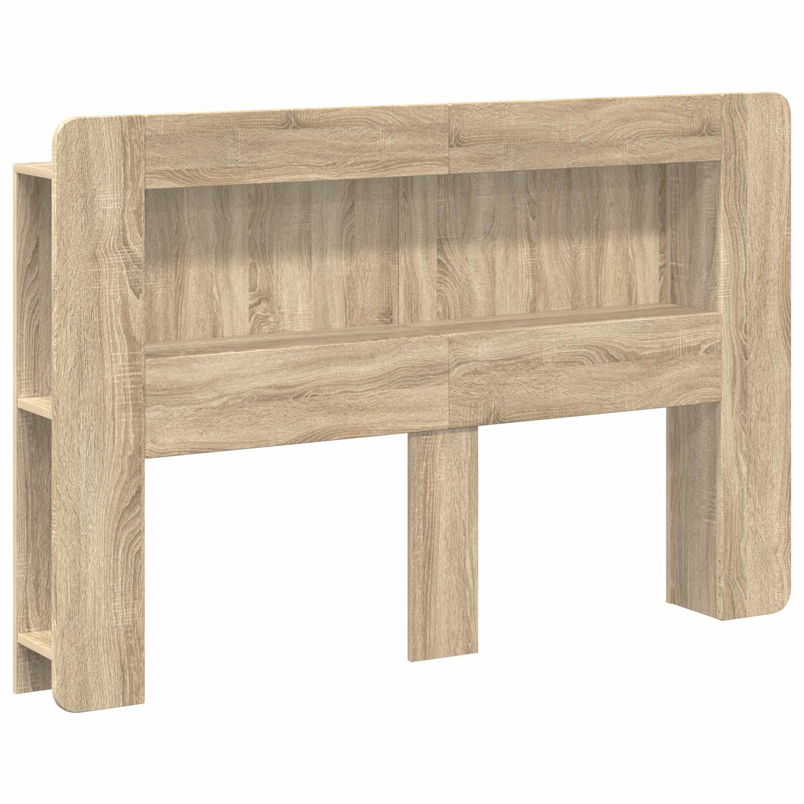 Kopfteil-Schrank mit Speicher Sonoma-Eiche Holzwerkstoff