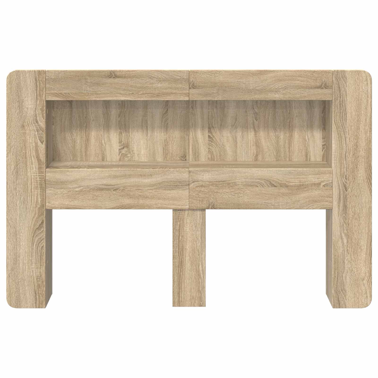 Kopfteil-Schrank mit Speicher Sonoma-Eiche Holzwerkstoff