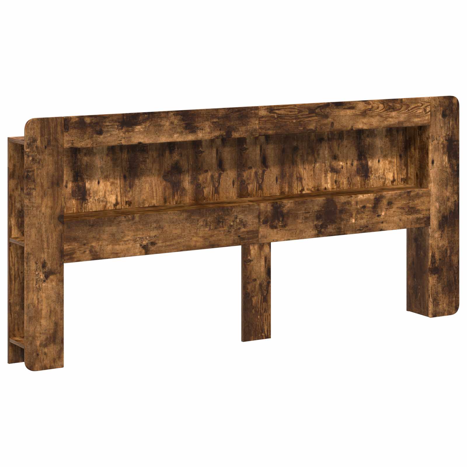 Kopfteil-Schrank Geräucherte Eiche 215 x 18,5 x 100 cm