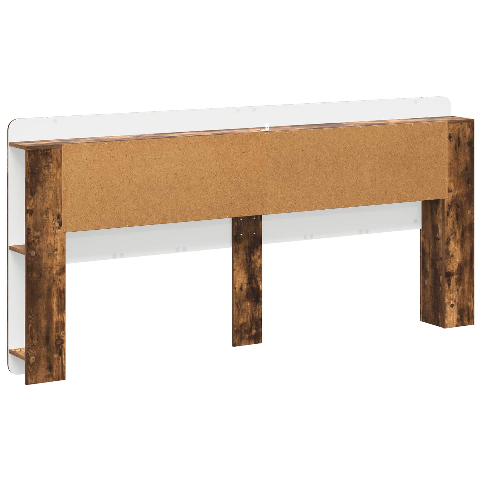 Kopfteil-Schrank Geräucherte Eiche 215 x 18,5 x 100 cm