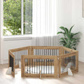 Klappbares Hundetor mit Ständern 6 pcs Artisan-Eiche 602 cm