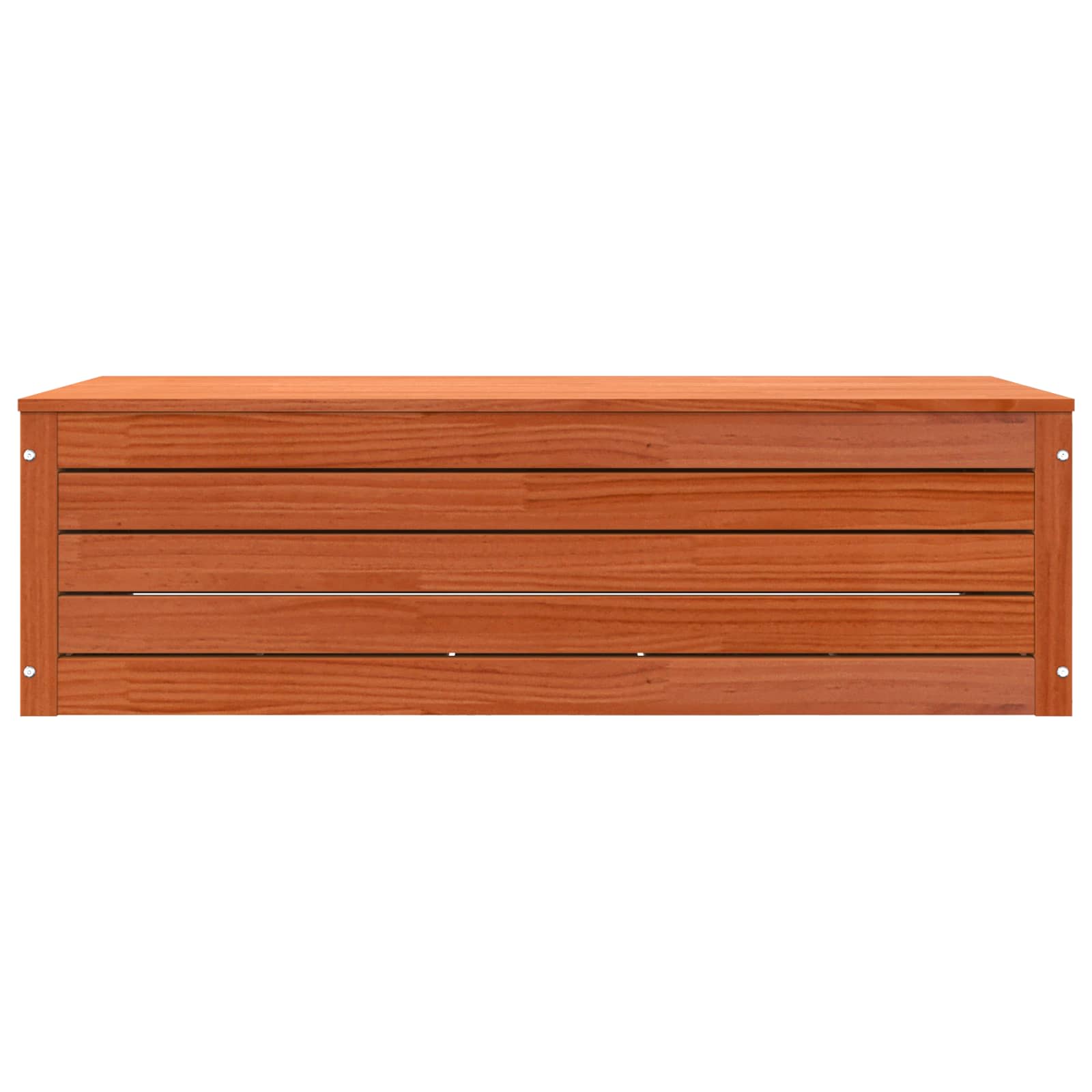 Aufbewahrungsbox mit Speicher Wachsbraun 109 x 36,5 x 33 cm