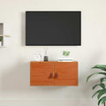 Wandschrank Wachsbraun 60 x 30 x 30 cm Massives Kiefernholz