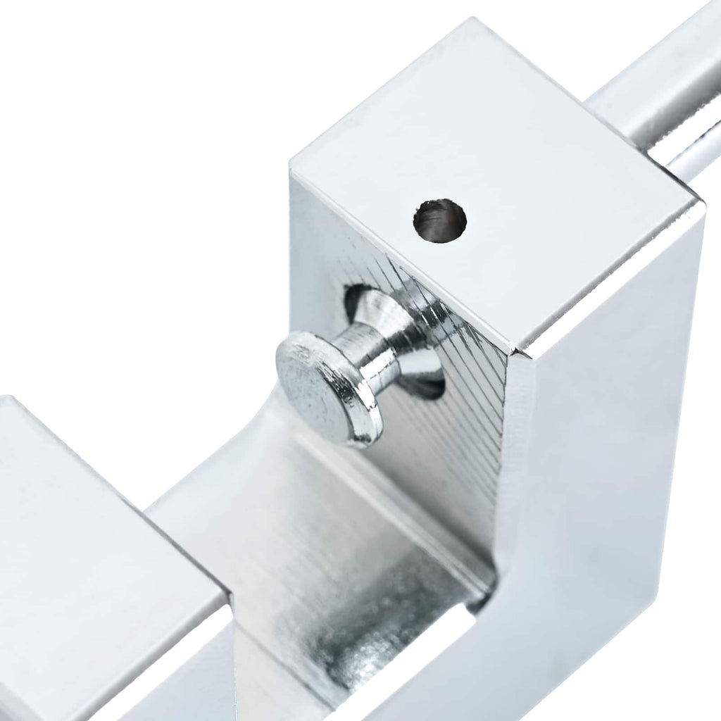 Vorhängeschloss 12 pcs Silber Stahl