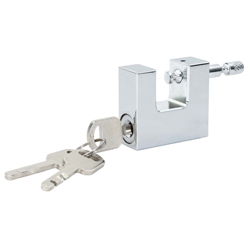 Vorhängeschloss 6 pcs Silber Stahl