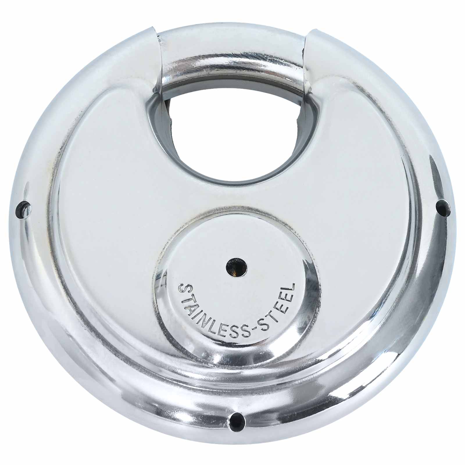 Diskusschlösser mit Schlüsseln 12 pcs Silber 8 x 2,8 x 8 cm