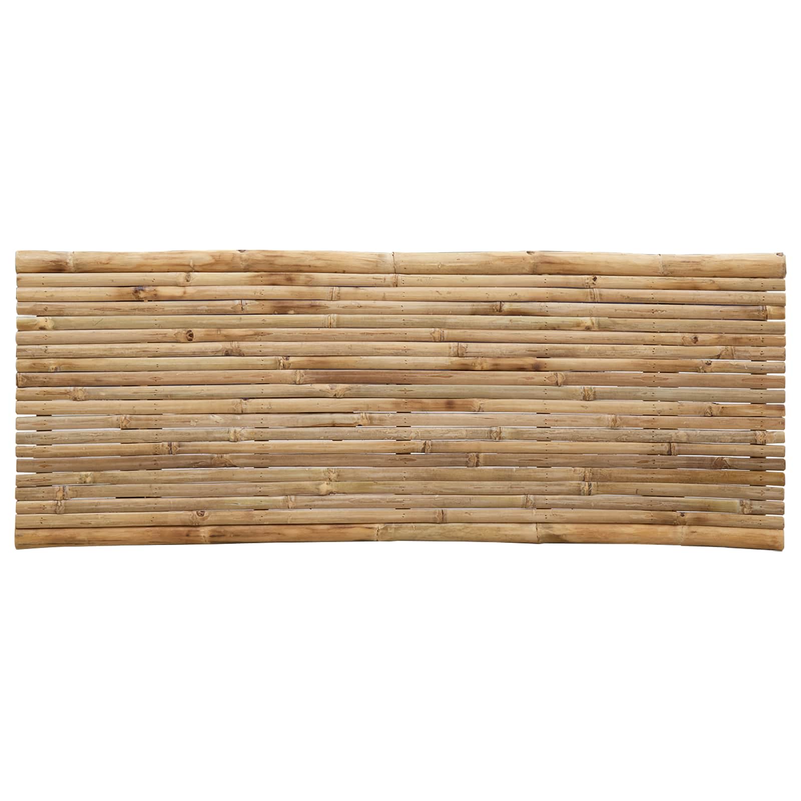 Gartenbank Natur 110 x 45 x 50 cm Bambus