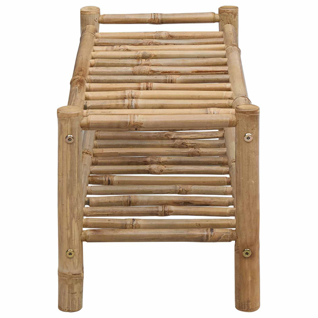 Schuhregal mit Regal mit Speicher Natur 68 x 28 x 30 cm Bambus