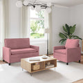 Sofa Set 2 pcs Rosa Samt