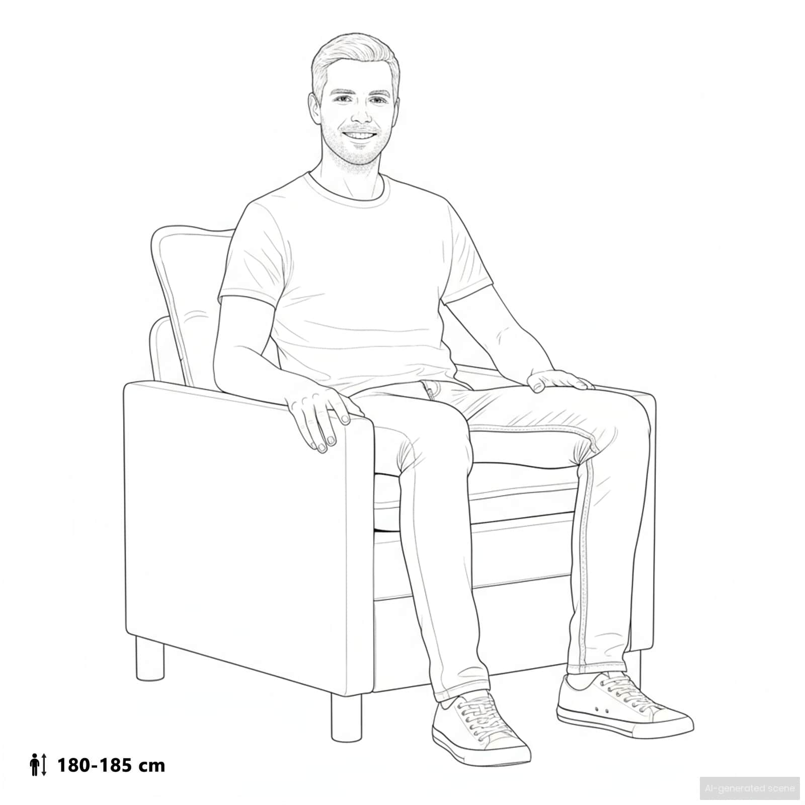 Sofa Set 2 pcs Hellgrau Stoff