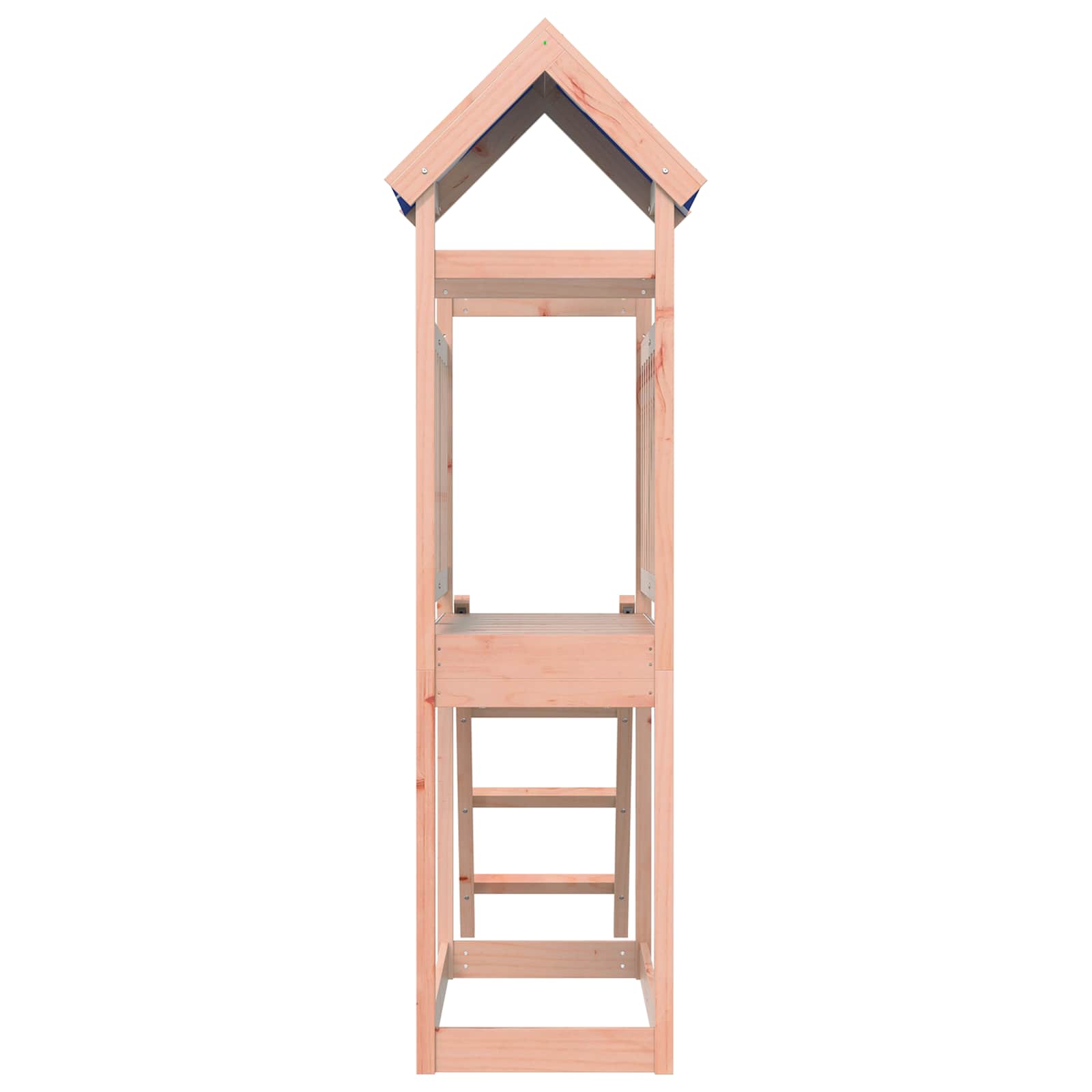 Spielturm Braun 52,5 x 110,5 x 215 cm Massives Douglasienholz