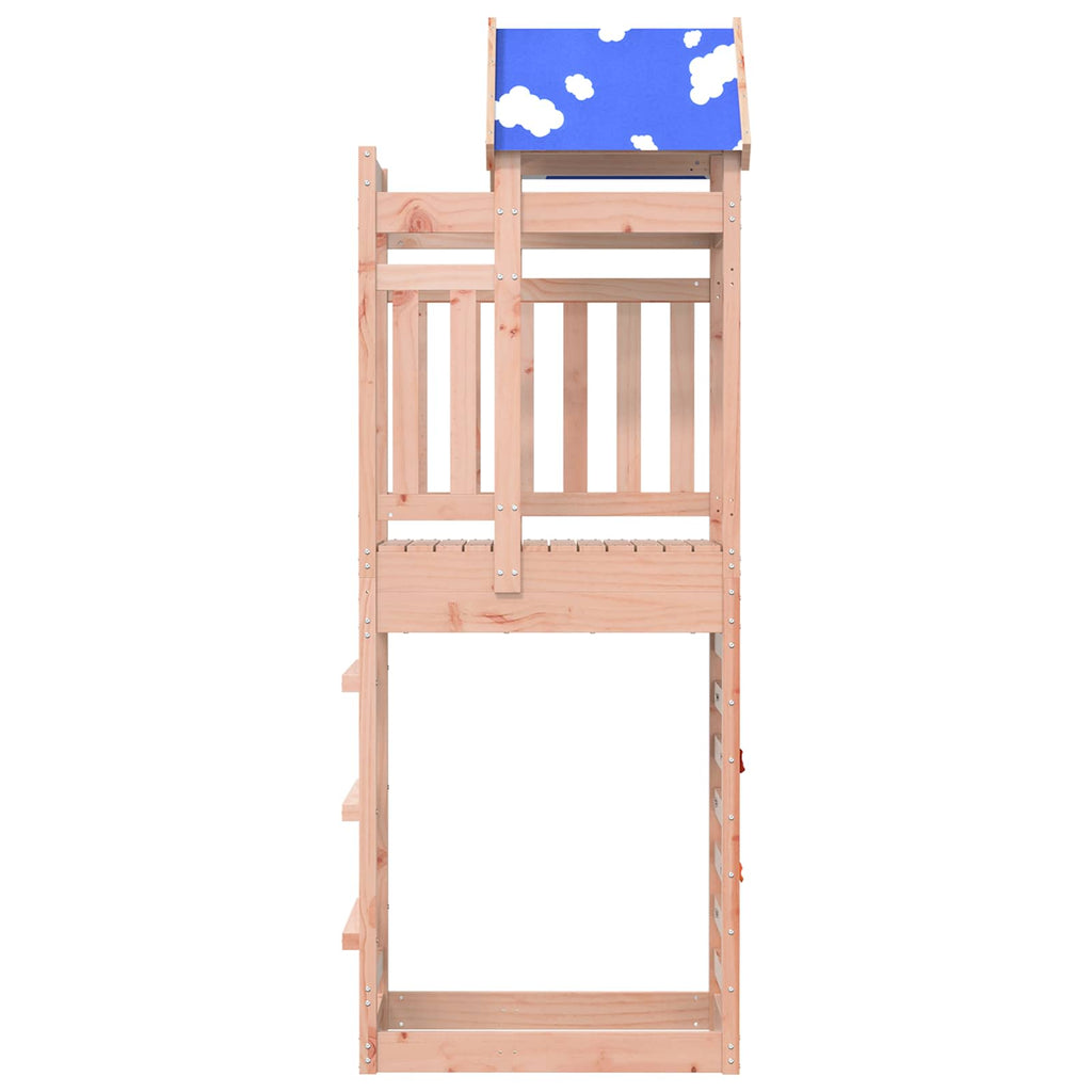 Spielturm Braun 85 x 52,5 x 239 cm Massives Douglasienholz